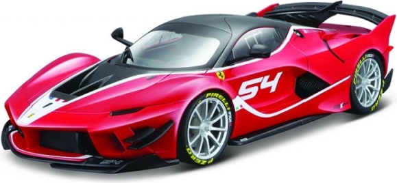 Metāla auto modelis Bburago Ferrari FXX-K EVO 1:18 sarkanā krāsā