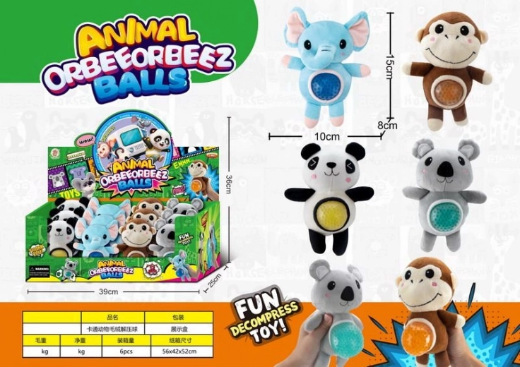 Squeezable Animal 15 cm