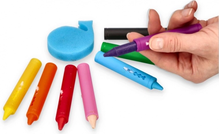 Nomazgājami krītiņi vannai