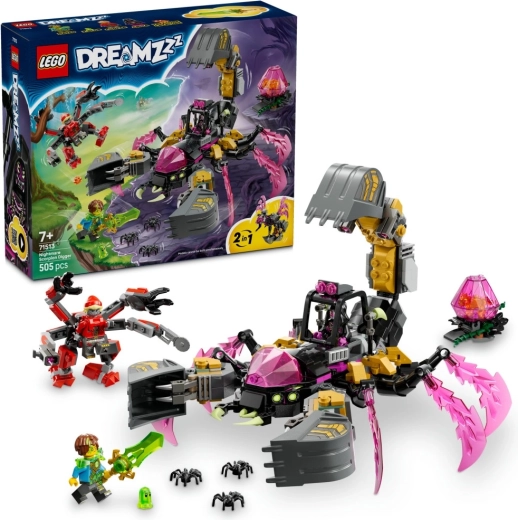 Lego DREAMZzz Skorpiona ekskavators no nakts murgiem