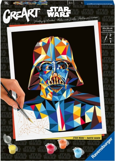 Gleznošana pēc numuriem CreArt: Star Wars Darth Vader