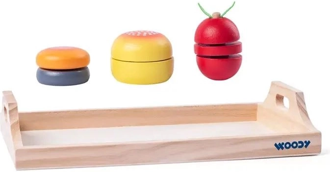 Complete breakfast set on a tray