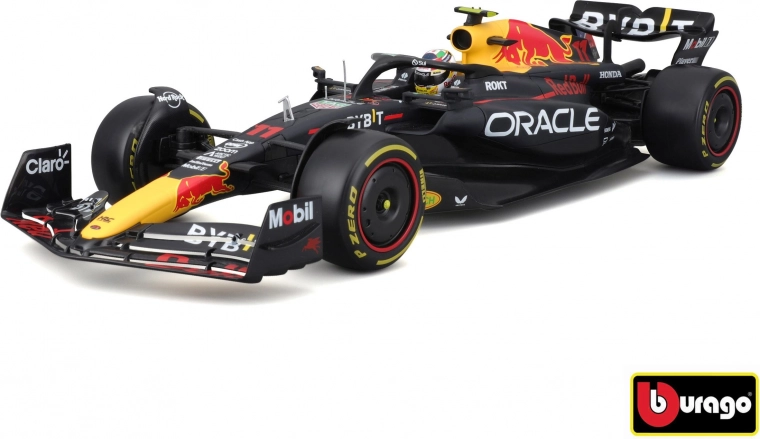 Bburago 1:18 formula ORACLE RED BULL RACING RB19 2023 ar SERGIO PÉREZU