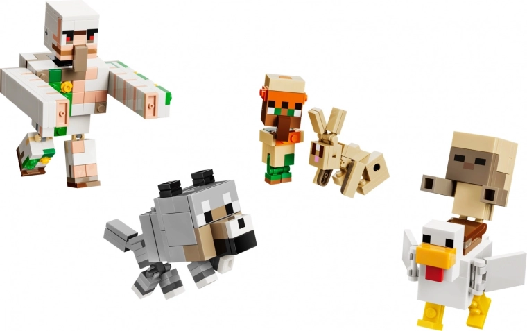 6 kustīgas Minecraft figūras