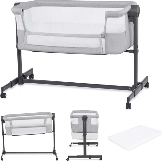 Breathable sides and a comfortable mattress included