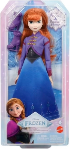 Disney Ledus karaliene Anna uz slidām
