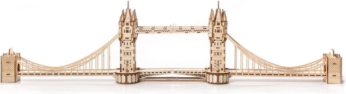 Detailed model of London Tower Bridge