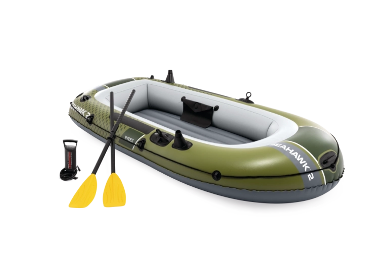 Uzpūšamā laiva INTEX Seahawk 2 2 personām ar airiem un pumpi