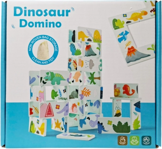 Koka domino – dinozauri