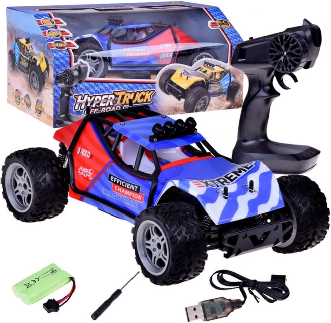 Tālvadības apvidus auto HYPER TRUCK 1:14