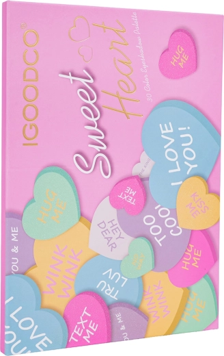 Children's Makeup Palette with Heart-Shaped Eyeshadows