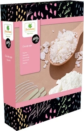 Make it! papildkomplekts – sojas vasks un dakts