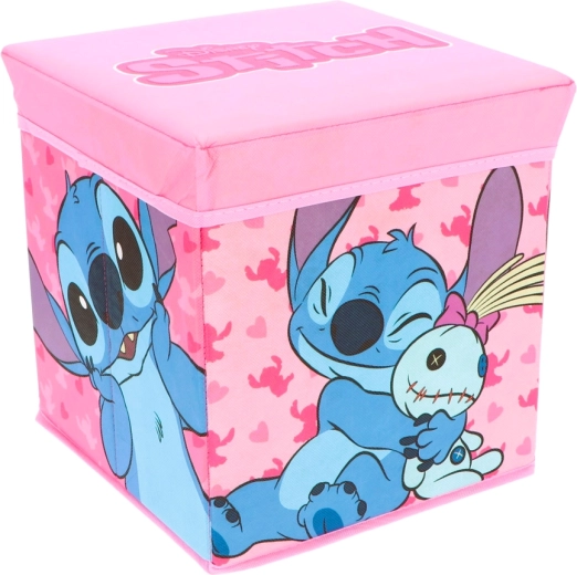 Taburete ar uzglabāšanas nodalījumu Lilo un Stitch – 1 gab.