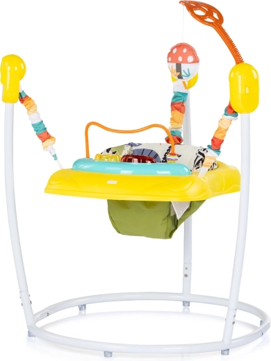 Chipolino mazuļu lēkātājs Jumpy Car dzeltens