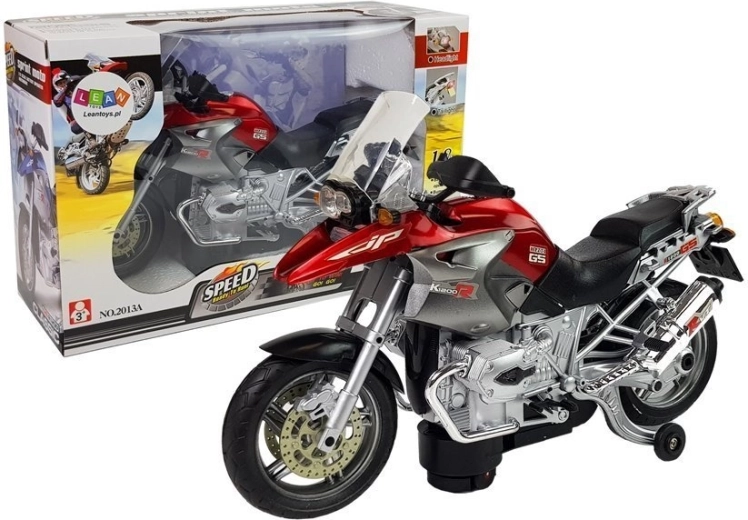 Motorcycle Lights Battery Music Red
