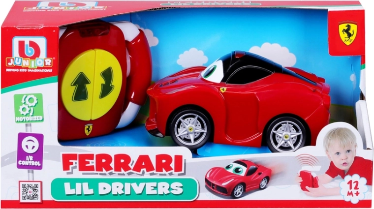 BB Junior RC LaFerrari sarkana tālvadības mašīnīte