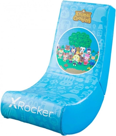 Children's X Rocker Animal Crossing Floor Gaming Chair