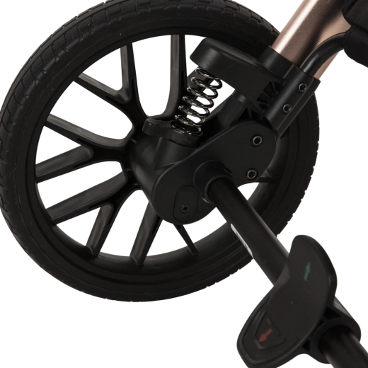Suspension chassis for a comfortable ride