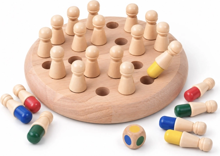 Wooden design and complete set