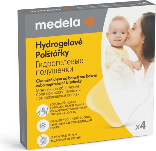 Hidrogēla krūtsgalu spilventiņi MEDELA 4 gab.