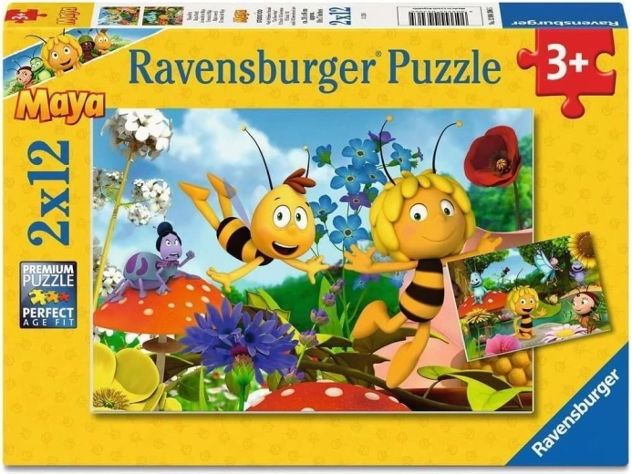 Ravensburger puzle Bišu Maijas pasaule 2×12 detaļas