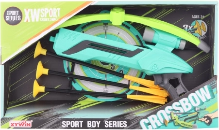 Plastmasas arbalets ar tēmēkli bērniem