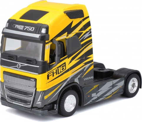 Bburago vilcējs VOLVO FH16 Globetrotter 750 XXL 1:43 dzeltens