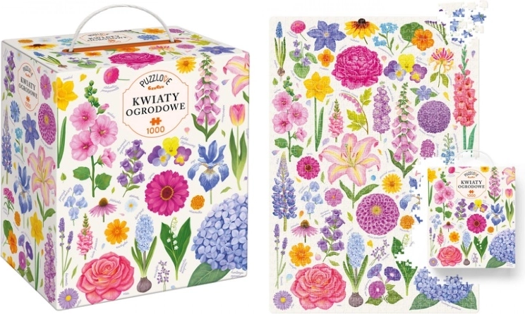 CzuCzu Puzzlove Garden Flowers 1000 Pieces