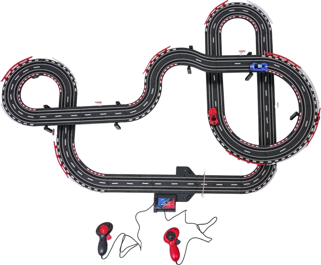 Two cars and controllers included