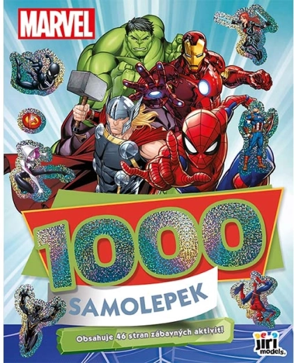 Marvel 1000 uzlīmes ar aktivitātēm