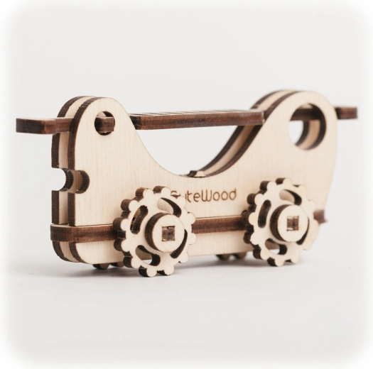 CuteWood koka 3D puzle ugunsdzēsēju auto