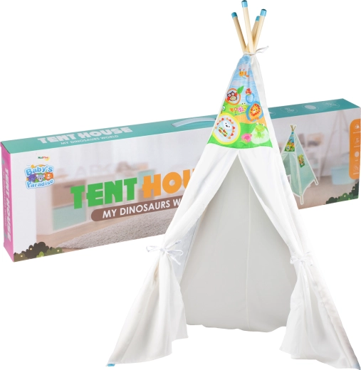 Bērnu tipi telts ar zilonīti