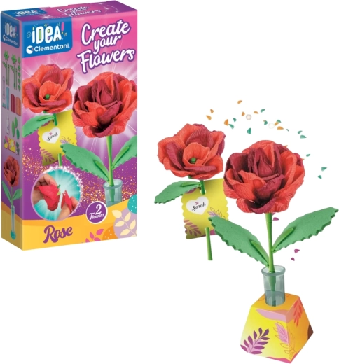 Mini ziedu fabrikas komplekts – rozes CLEMENTONI