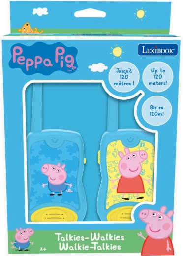 Bērnu rācijas CŪCIŅA PEPPA ar darbības rādiusu 120 m