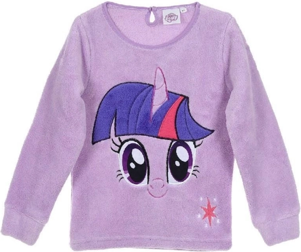 Violeta flīsa jaka My Little Pony