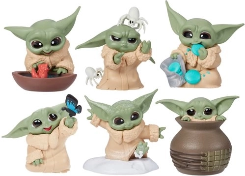 Various collectible poses