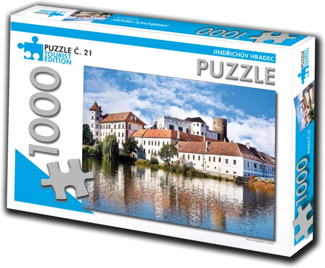 Tūristu izdevuma puzle Jindřichův Hradec 1000 gabaliņu