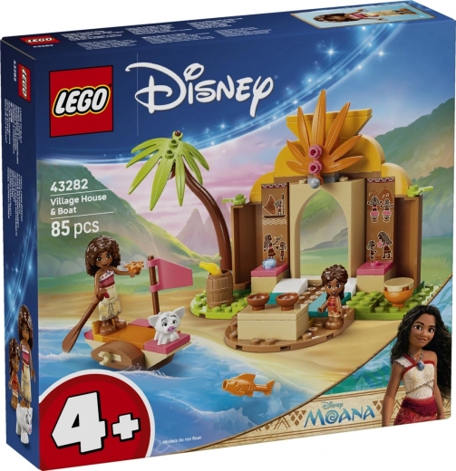 LEGO Disney Vaianas ciemata būdiņa un laiviņa
