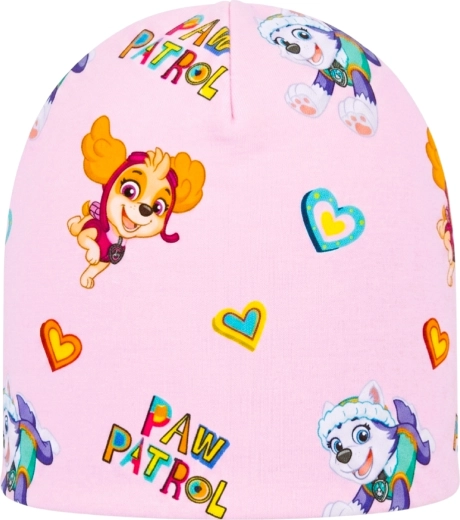 Children's cotton Paw Patrol Chase beanie, light blue