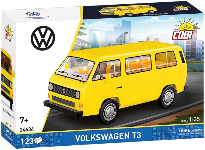 Ikoniskais Volkswagen T3 mērogā 1:35