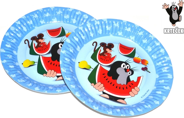 Ballīšu paplātes “Kurmis un draugi” 18 cm