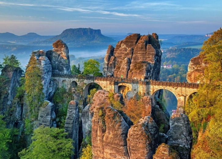 Puzle Klinšu tilts Bastei 500 gabali