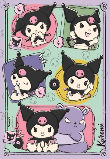 Puzle CLEMENTONI Kuromi 500 gabali