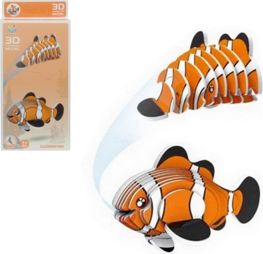 3D puzle zivtiņa Nemo