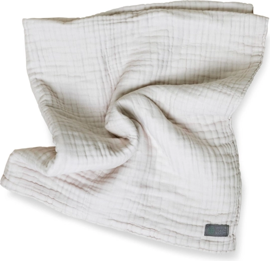 Vinter & Bloom muslīna sega Layered Organic baložu pelēka