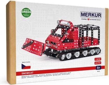 Konstruktors MERKUR sniega retraks, 642 detaļas