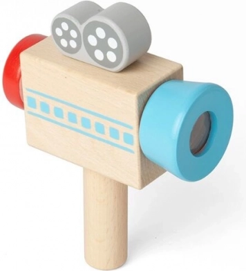 Bigjigs Toys koka bērnu kamera