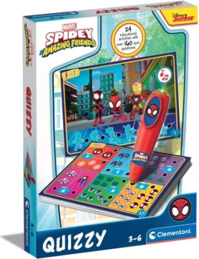 Interaktīvais viktorīnas komplekts MARVEL Spidey Disney Junior no Clementoni