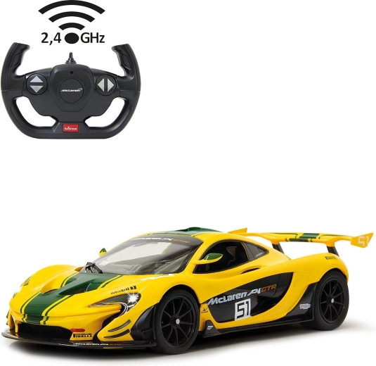 Jamara McLaren P1 GTR RC automašīna 1:14 2,4 GHz dzeltena – 1 gabals