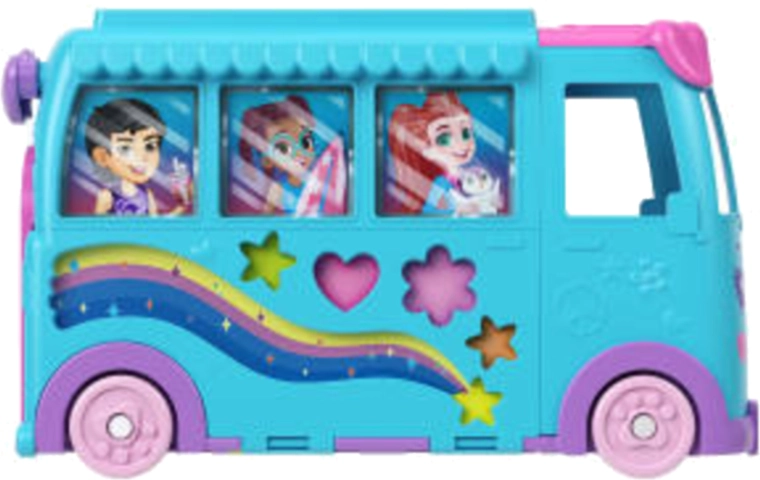 Fold-out Polly Pocket vehicle